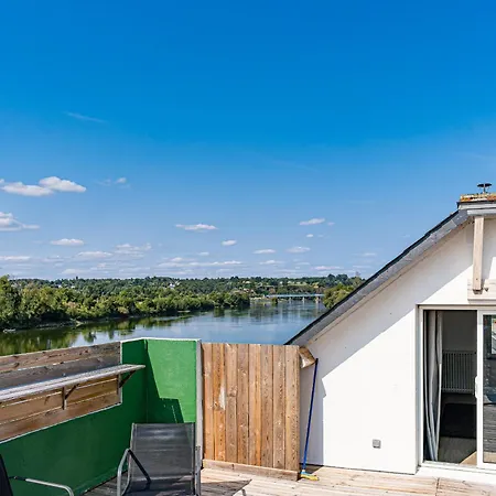 De La Pierre Percee - Bords De Loire Proche Nantes Prázdninový dům Divatte-sur-Loire